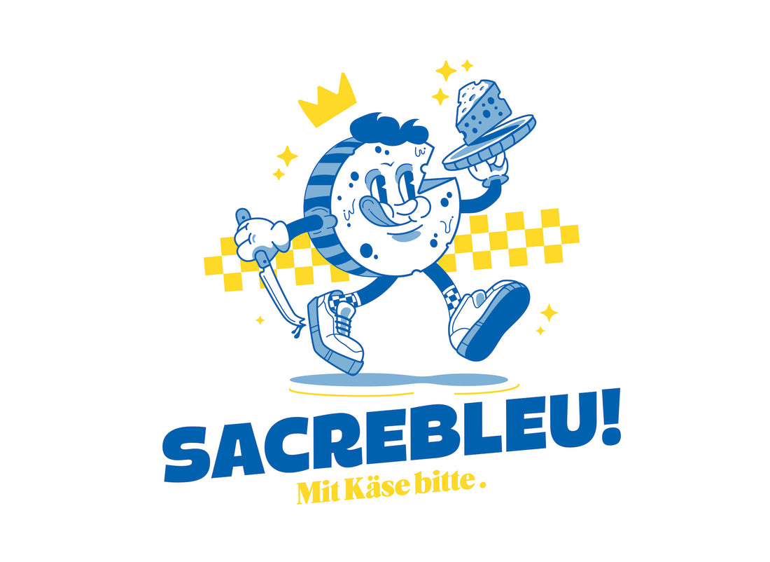 Sacrebleu Cheese Logo